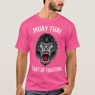 T-shirt Muay Thai Gorilla Thai Boxing Et Kickboxing