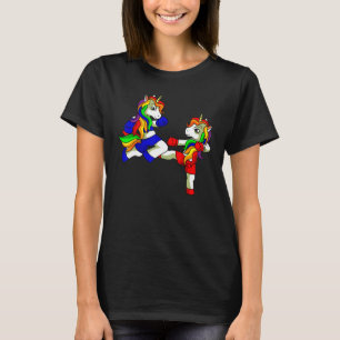 T-shirt Muay Thai Mixed martial art Fighter Unicorn Mixte