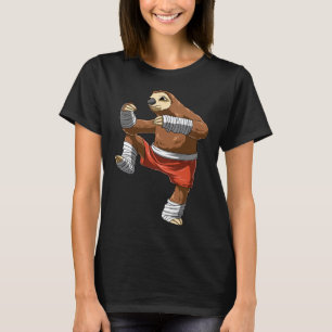 T-shirt Muay Thai Paresseux Kickboxing