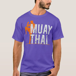 T-shirt Muay Thai Pour Hommes Femmes Combattante Kickboxer