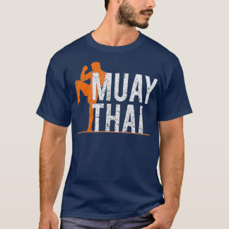 T-shirt Muay Thai Pour Hommes Femmes Combattante Kickboxer