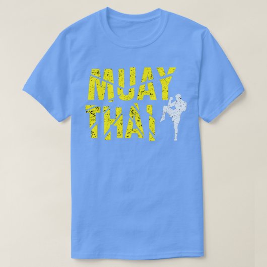 T-shirt Muay Thai Pour Hommes Femmes Combattante Kickboxer (Design devant)