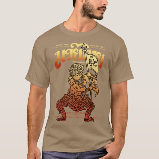 T-shirt Muay Thai Tattoo The Monkey King (Devant)