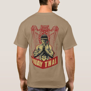 T-shirt Muay Thai Tigre Endormi Arts Martiaux Sports