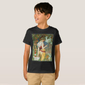 T-shirt Mucha - Art Nouveau - Cognac (Devant entier)