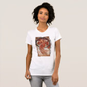 T-shirt Mucha - La Danse (Devant entier)