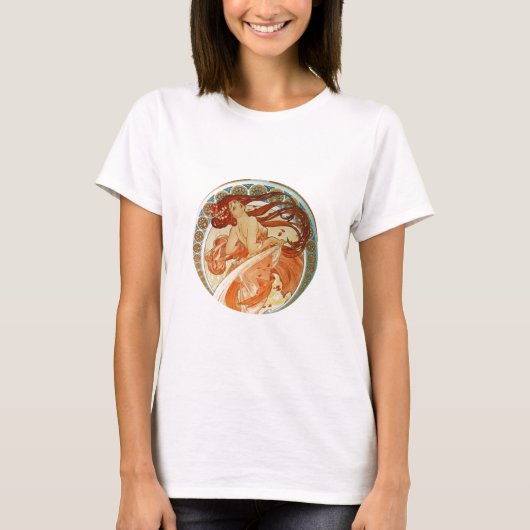 T-shirt Mucha Woman (Devant)