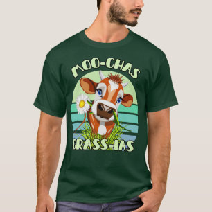T-shirt Muchas Gracias Moo Chas Grass Ias