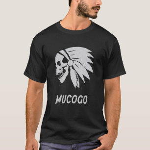 T-shirt Mucogo Amérindien Né Liberté Evil Sk