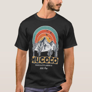 T-shirt Mucogo Tribe Native American Indian Pride Retro 19