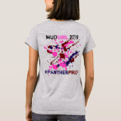 T-shirt Mud Girl Run (Dos)