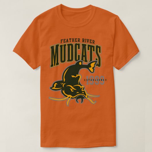 T-shirt Mudcats de Feather River (Design devant)
