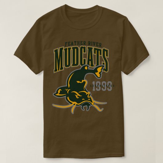 T-shirt Mudcats de Feather River (Design devant)