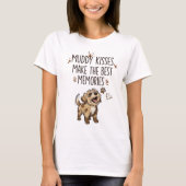 T-shirt Muddy Kisses & Best Memories: Capture the Magic (Devant)