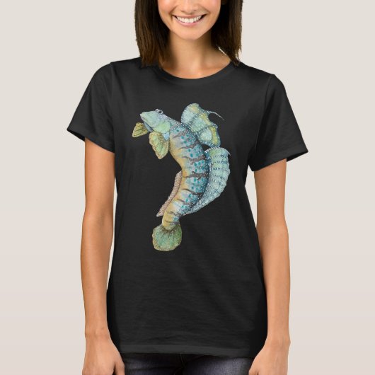 T-shirt Mudskipper aquarelle (Devant)