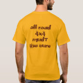 T-shirt mudT (Dos)
