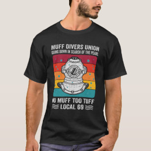 T-shirt Muff Divers Union Se Déplace À La Recherche De L'O