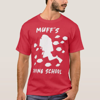T-shirt Muff s Diving School Funny 3