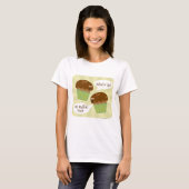 T-shirt Muffin beaucoup (Devant entier)