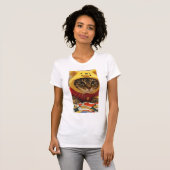 T-SHIRT MUFFIN LE CHAT TIGRÉ (Devant entier)