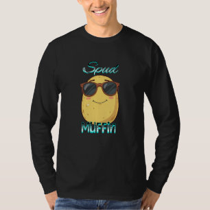 T-shirt Muffin pud, amusant pistolet à pommes de terre