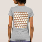 T-shirt Muffins de chapelure Streusel faits maison Baker F (Dos)
