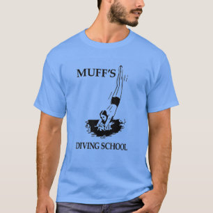 T-shirt Muffs école de plongée Chemise Halloween Funny Scu
