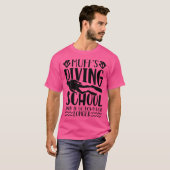 T-shirt Muffs Plongée Funny Plongeur de plongée (Devant entier)