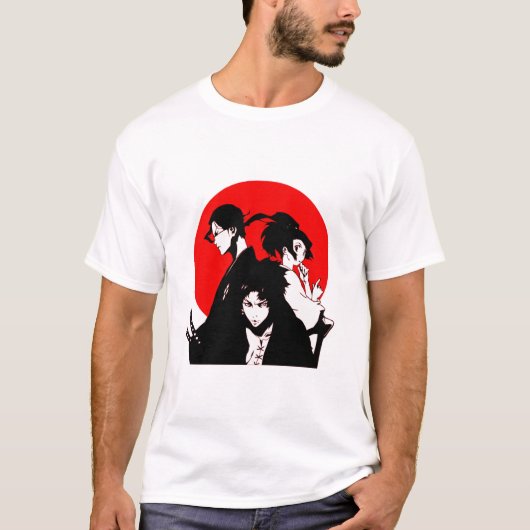 T-shirt Mugen Jin and Fuu Samurai Champloo (Devant)