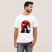 T-shirt Mugen Jin and Fuu Samurai Champloo (Devant entier)