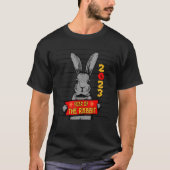T-shirt Mugshot Chinese New Year Of The Rabbit Lunar Zodia (Devant)