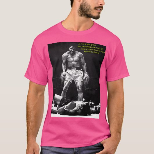 T-shirt Muhammad Ali (Devant)