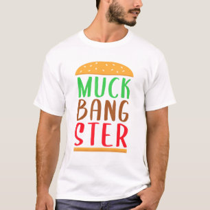 T-shirt Mukbangster Muckbang Asmr Hamburger Sound Therapy