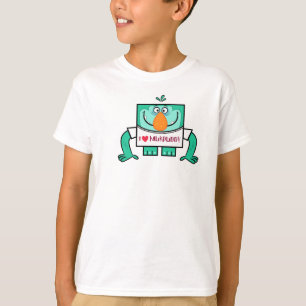 T-shirt Mukpuddy - "l <3 Muk" Chemise de sonnette pour enf