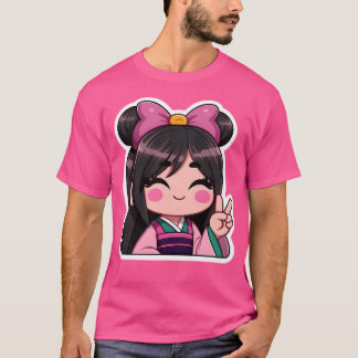 T-shirt Mulan Kawaii