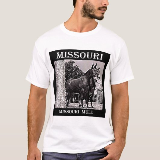 T-shirt Mule du Missouri (Devant)