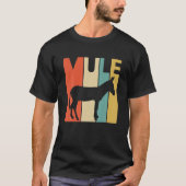 T-shirt Mule - Mule mignonne (Devant)