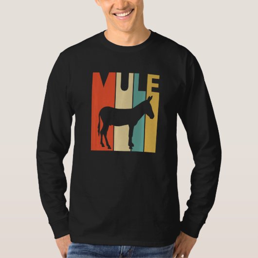 T-shirt Mule mûre animal (Devant)