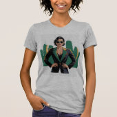 T-shirt Mulher Chefe Brasileira Boss Lady Camiseta Empoder (Devant)