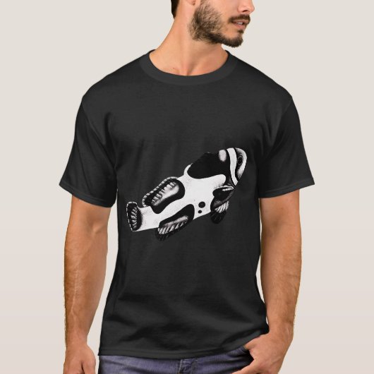 T-shirt Mullet de Noël (Devant)