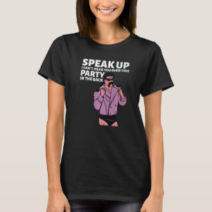 T-shirt Mullet Parle Plus Fort Je Ne T'entends Pas Avec Ce