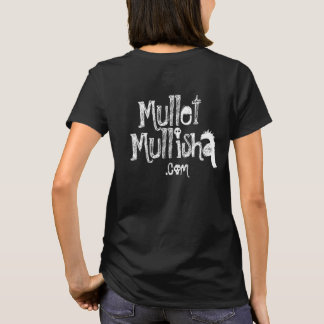 T-shirt Mullisha Mullet noir féminin