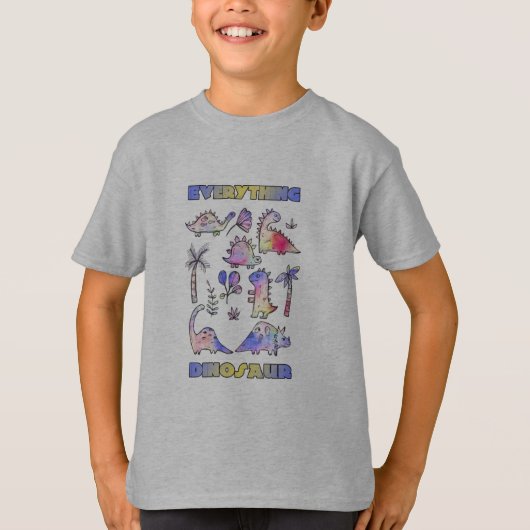 T-Shirt Multi Dinosaure (Devant)
