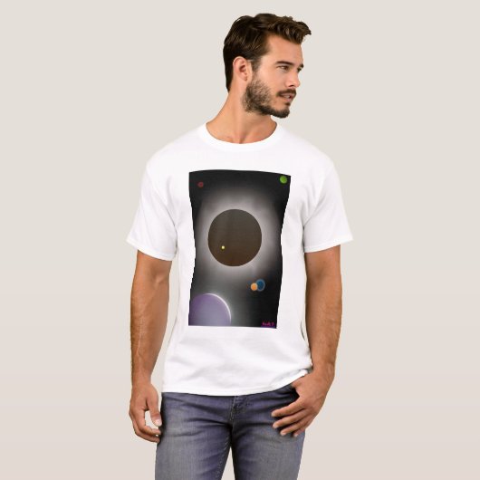 T-shirt Multi-éclipse ($$etAPP) (Devant entier)