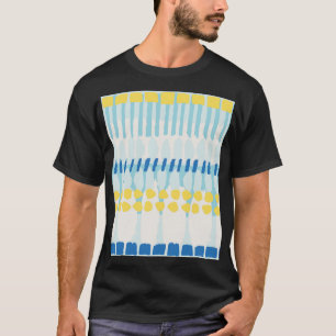 T-shirt Multicolor Abstrait peint Arrière - plan sans cout