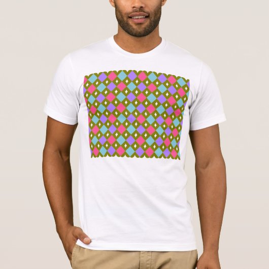 T-shirt Multicolore Honeycomb Mens Tee (Devant)