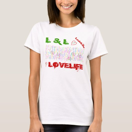 T-shirt multicolore LoveLife (Devant)