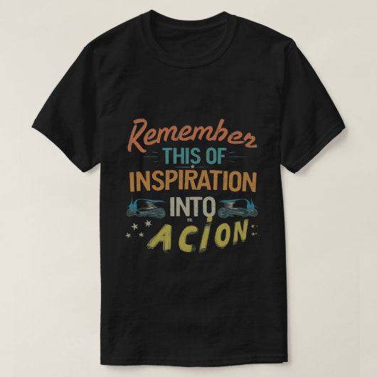 T-shirt multicouleur (Design devant)