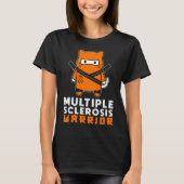 T-shirt Multiple pour Sclerosis Guerrier Mois MS (Devant)
