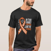T-shirt Multiple Sclerosis Awareness Family Support MS War (Devant)